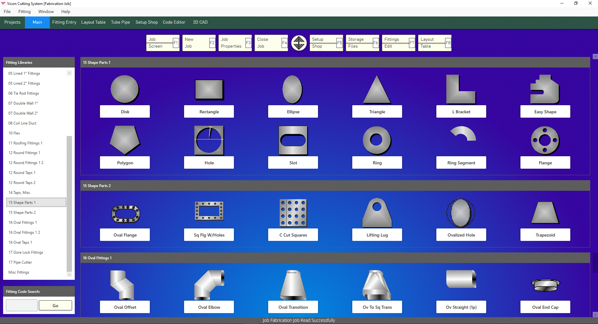 Vicon Software Main Screen Vicon Software Main Screen