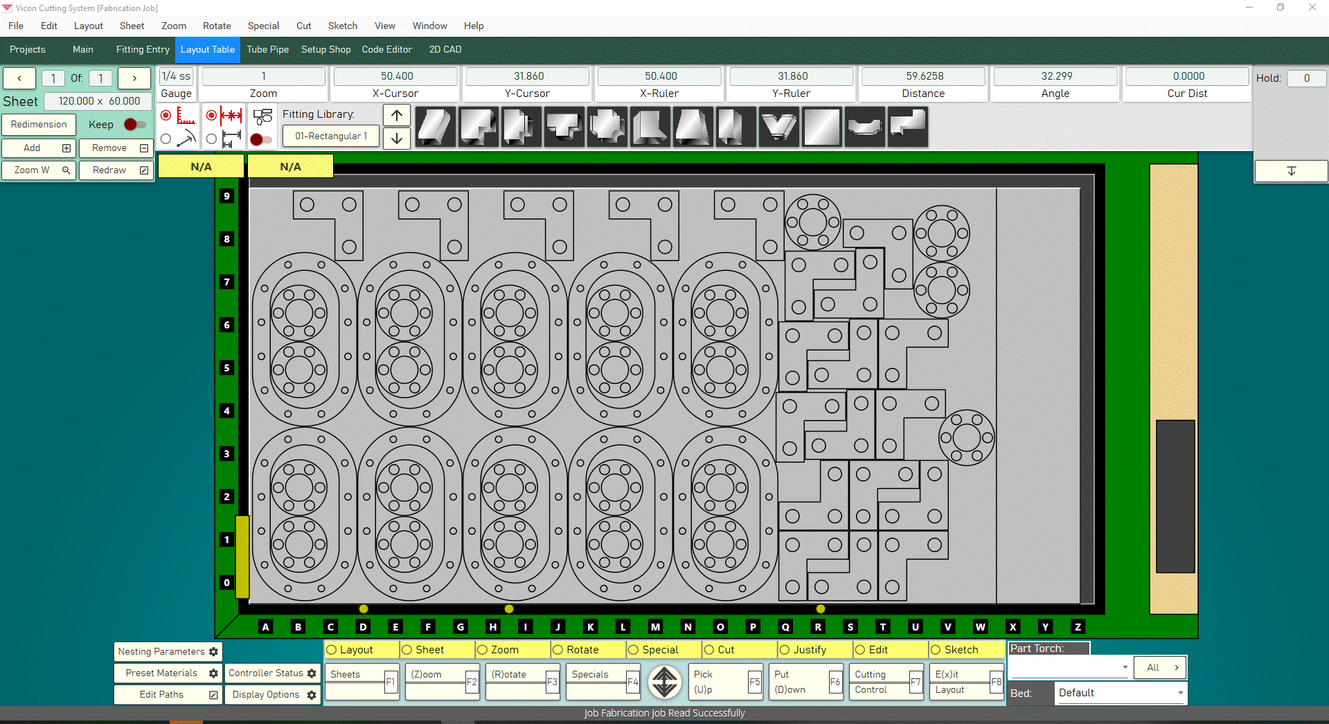 Vicon Nesting Screen Vicon Nesting Screen